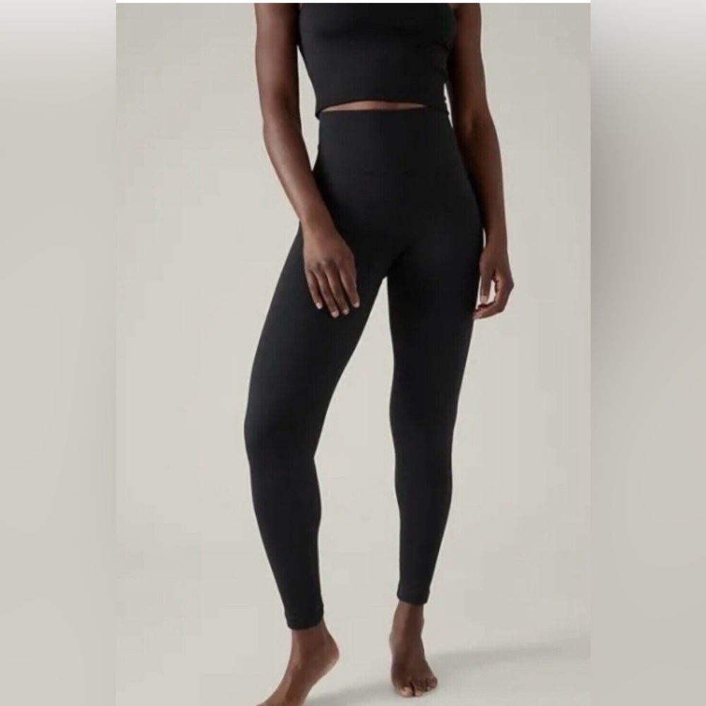Athleta Aurora Seamless Tight Black XSmall #533472 NWT